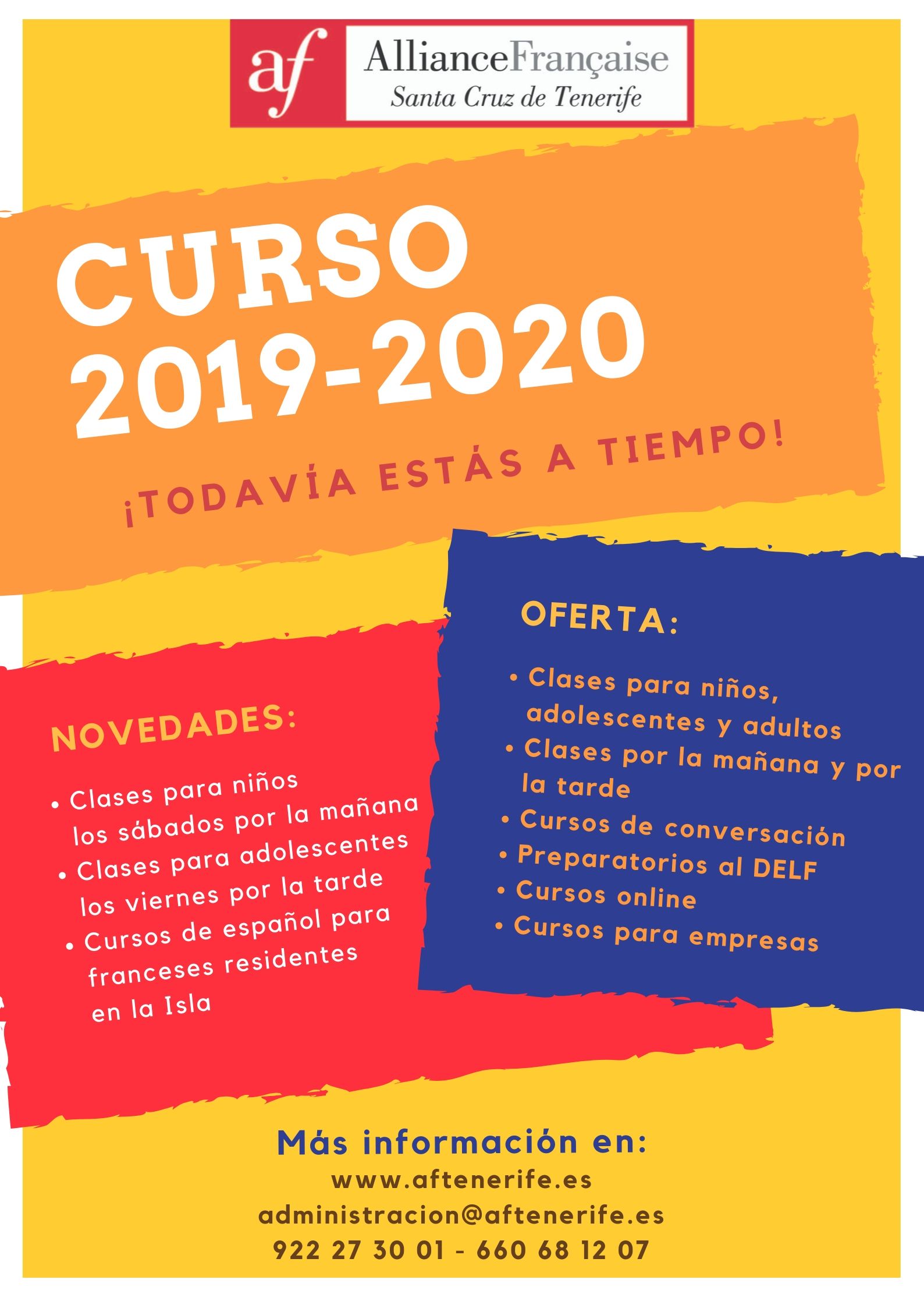 Curso 2024-2025 - Alianza Francesa de Tenerife
