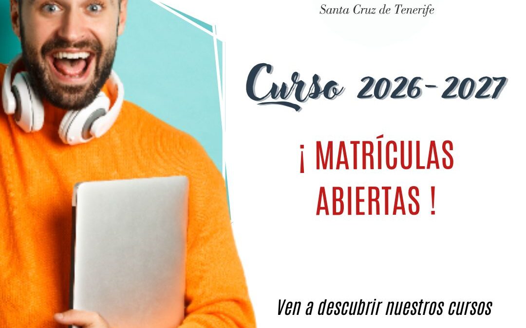 CURSO 2026-27 : Matrículas abiertas