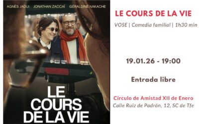 CINE FRANCÉS – 19/01/25 – LE COURS DE LA VIE